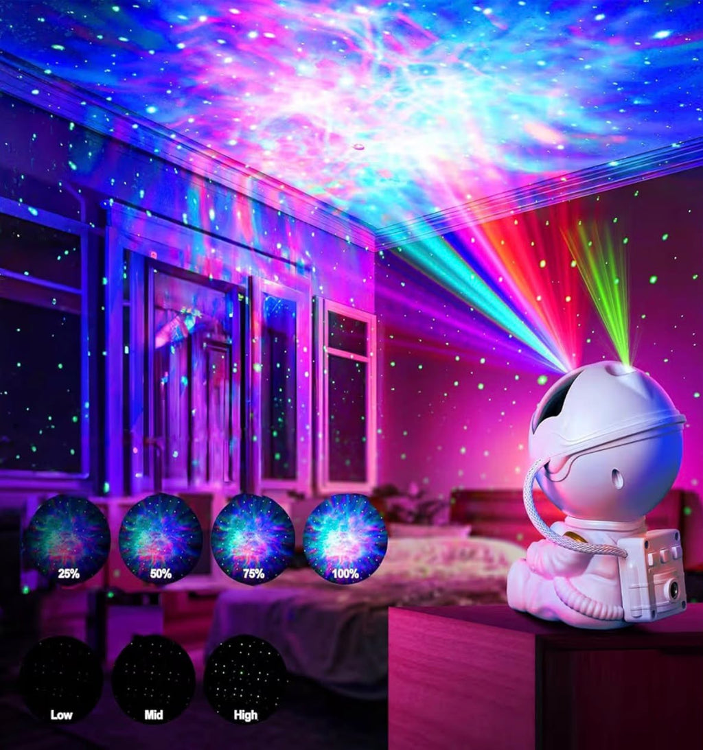 Proiector Stellar Astronaut Pro - Lampa Stelară HD cu Telecomandă
